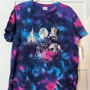Disney Parks Sorcerer Mickey Tie-Dye “There’s No Magic Like Disney Magic T-Shirt